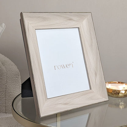 Stanton White Washed Wooden Photo Frame - 8x10"