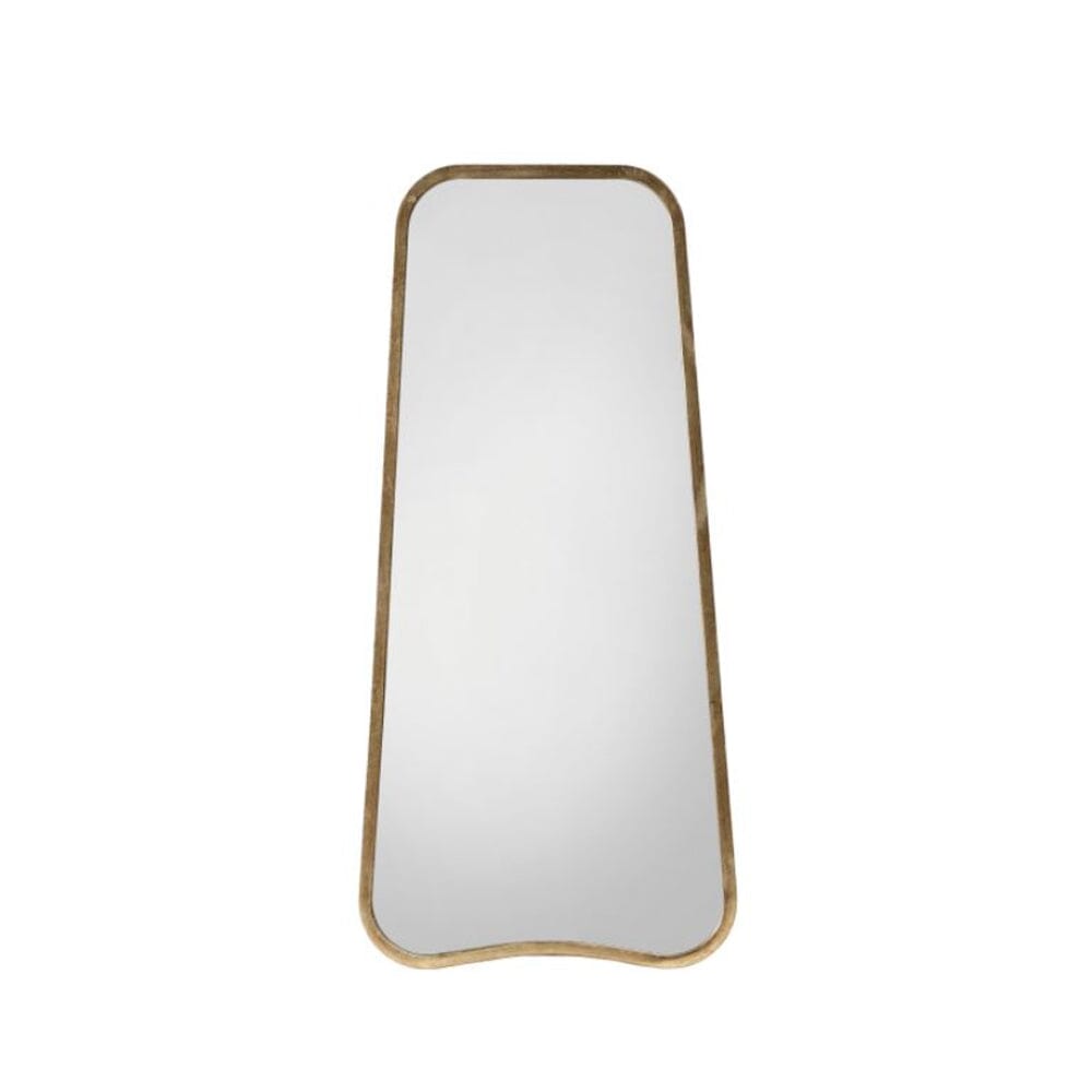 Tesora Gold Curved Leaner Mirror - 123cm
