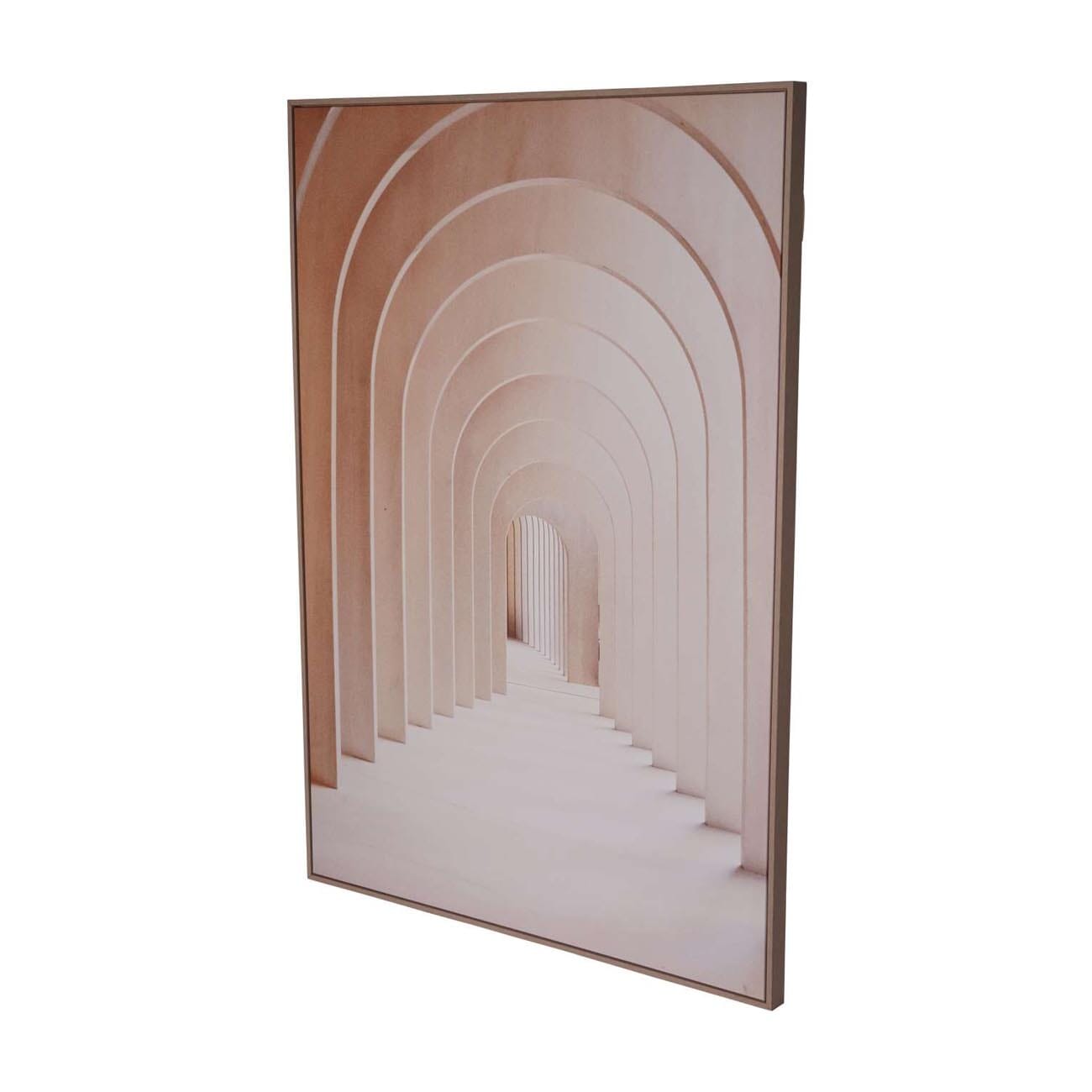 Utopia Large Arched Print Framed Canvas Wall Art