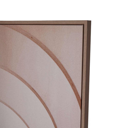 Utopia Large Arched Print Framed Canvas Wall Art